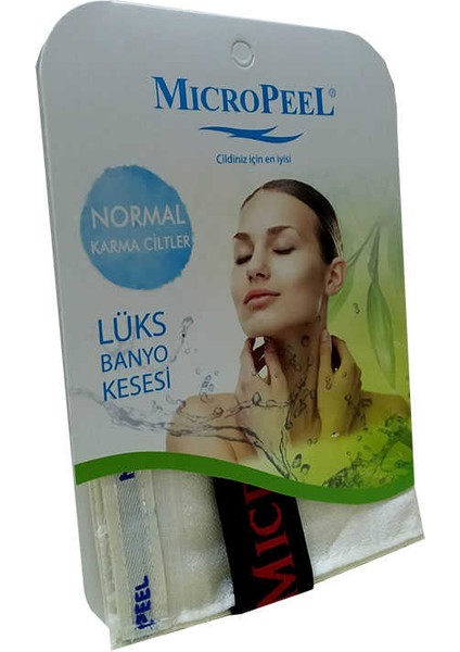 İpek Banyo Kesesi Beyaz 16 x 25 modelleri