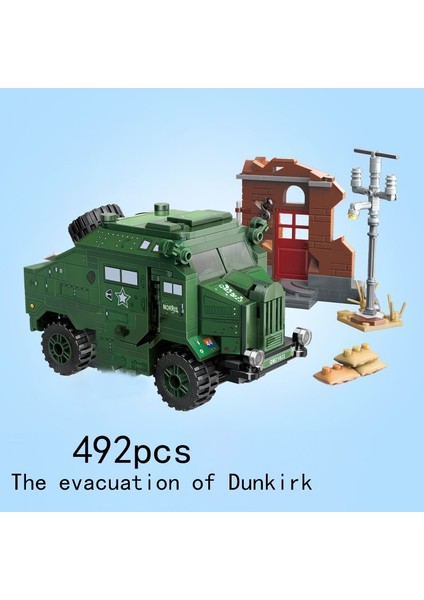 Askeri Araç Ww2 Almanya Abd Tankı T34 Makine Kamyon Uçak Yapı Taşları Tuğla Kitleri Ordu 2. Dünya Savaşı 2. Dünya Savaşı I I Savaş Setleri (Yurt Dışından)