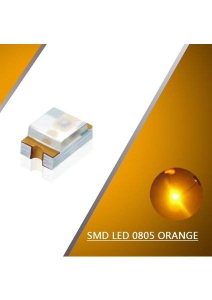 SMD0805 100 Adet Smd LED Mavi/yeşil/sarı/turuncu/kırmızı/beyaz/sıcak Beyaz Led'ler Yenı 1/35 Model Tren Demiryolu Modelleme (Yurt Dışından) fiyatları