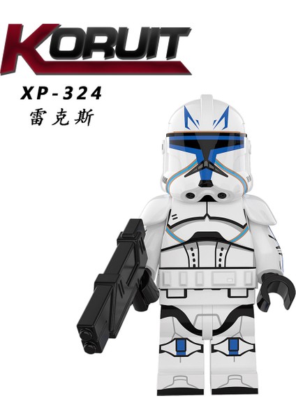Tek Satış Yıldız Savaşı Figürleri Yapı Taşları 501ST Legion Stormtrooper Jesse Gree Komutanı Rex Minifigures Tuğlalar Boys Koleksiyonu Hediye Oyuncaklar KT1042 (Yurt Dışından) modelleri