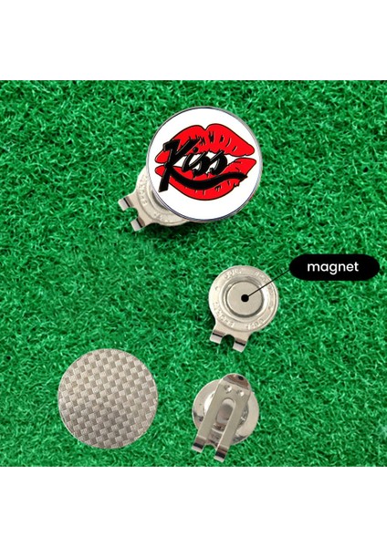 Golf Şapka Klipsi Golf Mark Top Pozisyonu Manyetik Çıkarılabilir Çinko Alaşımı Paslanmaz Mark Top Şapkası (Yurt Dışından) fırsatları