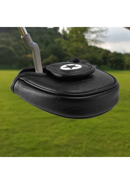 Adet Pu Deri Köpekbalığı Nakış Mıknatıs Golf Tokmak Atıcı Golf Sopası Kılıfı Golf Kulübü Atıcı Headcovers (Yurt Dışından) fiyatları