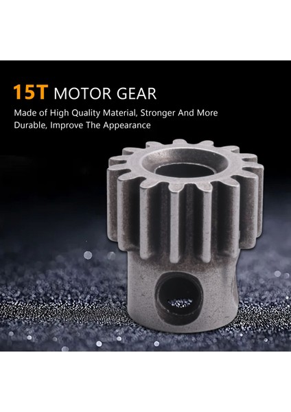 Jlb Yarış Cheetah 1/10 Fırçasız Rc Araba Parçaları Aksesuarları Için 15 T Motor Dişli EA1040 (Yurt Dışından)