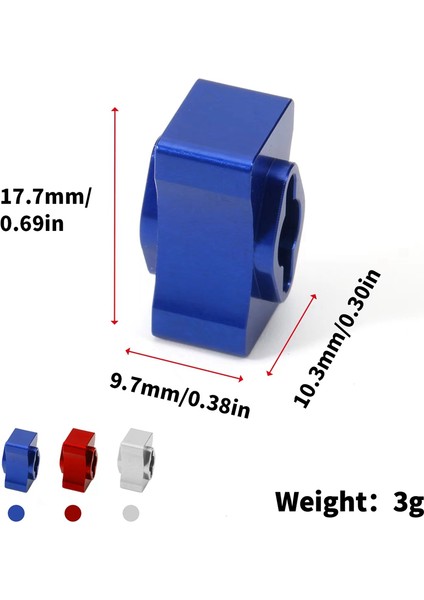Takımla Ilgili DR10 Için Metal Diferansiyel Makarası Diferansiyel Soyunma Makarası Hiçbir Hazırlık Rc Sürükle Araba Yükseltme Parçaları, 1 (Yurt Dışından)