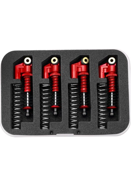 1/24 Kyosho MINI-Z4X4 Metal Negatif Hidrolik Bobin Amortisör Yükseltme Parçaları, Oyuncak Araba Aksesuarları, Kırmızı (4 Adet/takım) (Yurt Dışından) modelleri