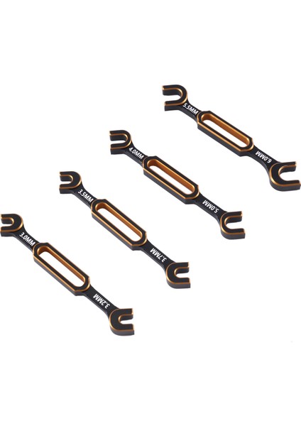 4 Adet Anahtarı 3/3.2/3.5/3.7/4/5/5.5/6mm Gerdirme Somunu Topu Uçlu Bağlantı Sökücü Evrensel Aracı Rc Araba Drone Tekne,1 (Yurt Dışından)
