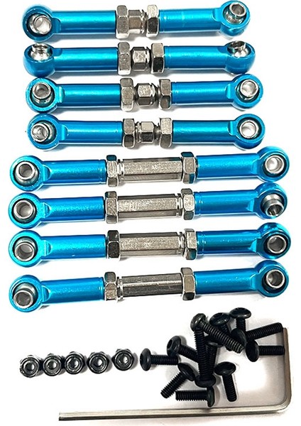 Fms FCX24 Metal Şasi Bağlantıları Çekme Çubuğu Rot Seti 1/24 Rc Paletli Araba Yükseltme Parçaları Aksesuarları, 3 (Yurt Dışından)