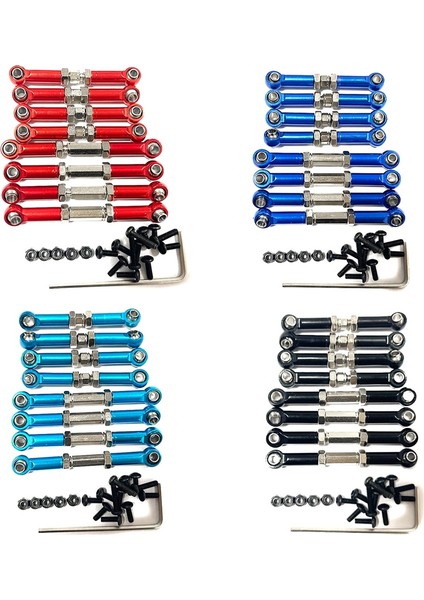 Fms FCX24 Metal Şasi Bağlantıları Çekme Çubuğu Rot Seti 1/24 Rc Paletli Araba Yükseltme Parçaları Aksesuarları, 3 (Yurt Dışından) fiyatları