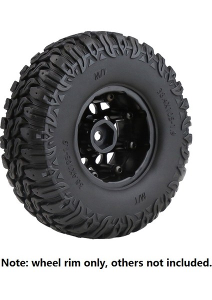 4 Adet Plastik Beadlock 1.9 Tekerlek Göbeği Jant 1/10 Rc Paletli Eksenel SCX10 90046 AXI03007 Traxxas Trx4 RC4WD D90 (Yurt Dışından)