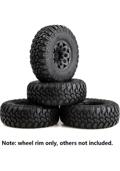 4 Adet Plastik Beadlock 1.9 Tekerlek Göbeği Jant 1/10 Rc Paletli Eksenel SCX10 90046 AXI03007 Traxxas Trx4 RC4WD D90 (Yurt Dışından)