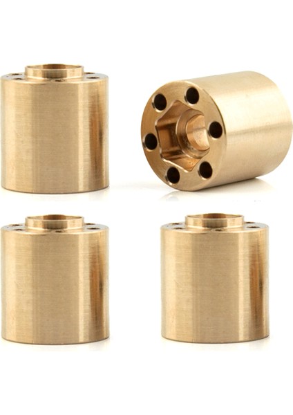 4 Adet Ağırlıkları 12MM Tekerlek Altıgen Hub Genişletme Adaptörü 1/10 Rc Paletli Eksenel SCX10 Trx4 1.9 2.2 Jant Karşı Ağırlık, 22MM (Yurt Dışından)
