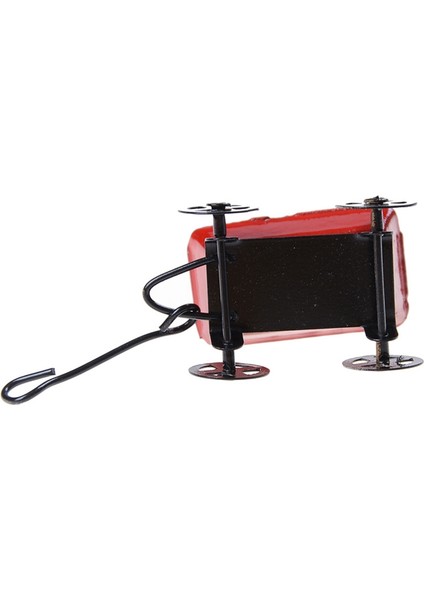 1:12 Mini Sevimli Dollhouse Minyatür Metal Kırmızı Küçük Çekme Sepeti Bahçe Minyatür Mobilya Aksesuarları (Yurt Dışından) fırsatları