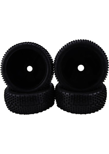 4 Adet 17MM Hex 1/8 Rc Off-Road Buggy Araba Lastik Lastikler Ön Arka Jant Lastik Aksesuarları Losi Hpı Kyosho Mp9,4 (Yurt Dışından)