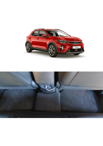 Kia Stonic 3D Havuzlu Paspas 2017-SONRASI