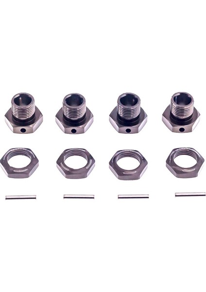 Kyosho Mp9 MP10 Çelik 17MM Tahrik Mili Bağlantı Elemanları Lastikler Adaptör Bijon Somunu Altıgen Hub IFW472GM Set Vidaları Rc Araba Yükseltme (Yurt Dışından)