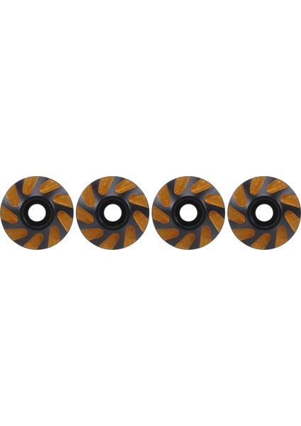 Adet Metal Kuyruk Kanat M3 Düz Başlı Vidalar Yıkayıcılar 15MM 1/8 Ölçekli Off Road Buggy Canavar Kamyon Rc Drift Arabalar, Sarı (Yurt Dışından)