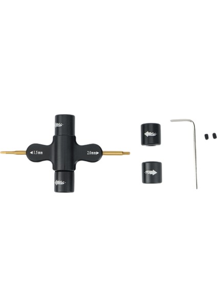 Metal Hızlı Bırakma Anahtarı Aracı Fpv Motor Için M3 M5 Altıgen Somun Pervane Somun Serbest Bırakma Anahtarı 1.5mm 2mm Altıgen Tornavida (Yurt Dışından)