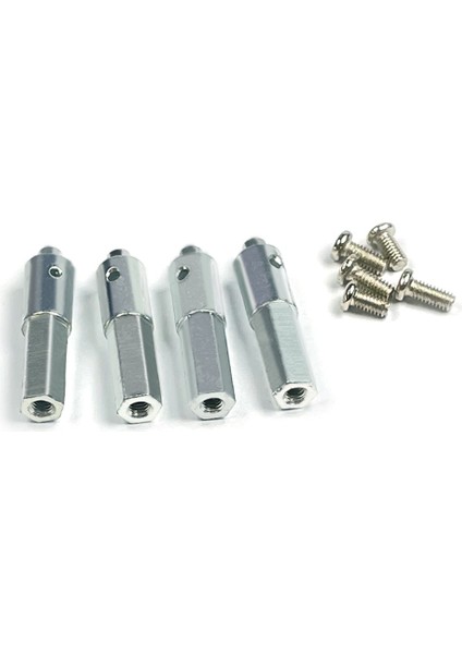 4 Adet LD-P06 Metal Portal Aks Mili Altıgen Adaptör Ldrc LD-P06 Ld P06 Unimog 1/12 Rc Kamyon Araba Yedek Parça Aksesuarları (Yurt Dışından)