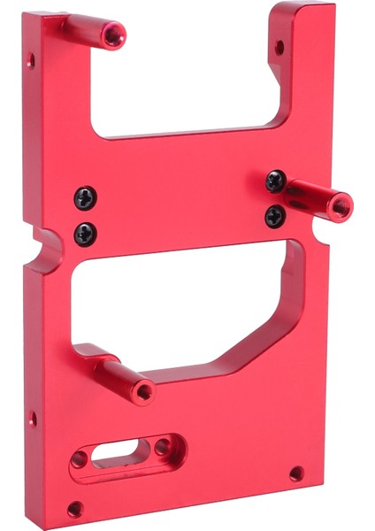Rc Araba Metal Direksiyon Servo Depo Sabit Montaj Braketi Wpl B14 B24 C14 C24 Q65 Mn D90 D99S MN45, Kırmızı (Yurt Dışından)