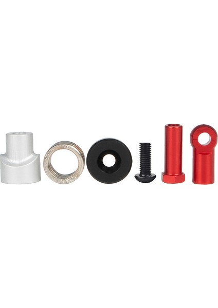 Alüminyum Alaşım 25 T Servo Kol Yükseltmek Direksiyon Bağlantı Servo Parçası Rc Araba Için 1/6 Eksenel Scx6 1/10 SCX10 Iıı, Gümüş (Yurt Dışından)