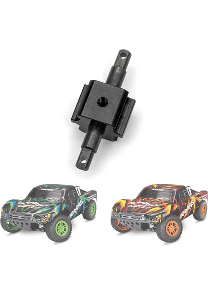 Metal Diferansiyel Soyunma Makarası 1/10 Traxxas Slash Rustler Stampede Hoss Vxl 4x4 Rc Araba Yükseltme Parçaları, Siyah (Yurt Dışından) indirimleri