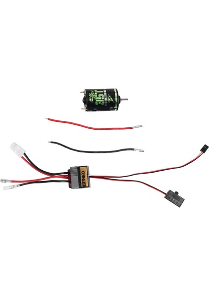 320A Esc + 540 Fırçalı Motor 35 T 1/10 Rc Araba Eksenel SCX10 90046 Traxxas Trx4 D90 Hsp Tamiya Redcat Hpı,3 (Yurt Dışından)