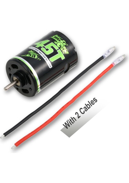 540 Fırçalı Motor 1/10 Rc Paletli Eksenel SCX10 Iı Iıı Traxxas Trx4 RC4WD D90 Rc Araba Tekne Parçaları, 20 T (Yurt Dışından)