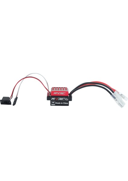 1060 60A Su Geçirmez Fırçalanmış Esc Hız Kontrol Cihazı Ileri Fren ve Geri Fren 1/10 Rc Paletli Eksenel SCX10 Trx4 (Yurt Dışından)