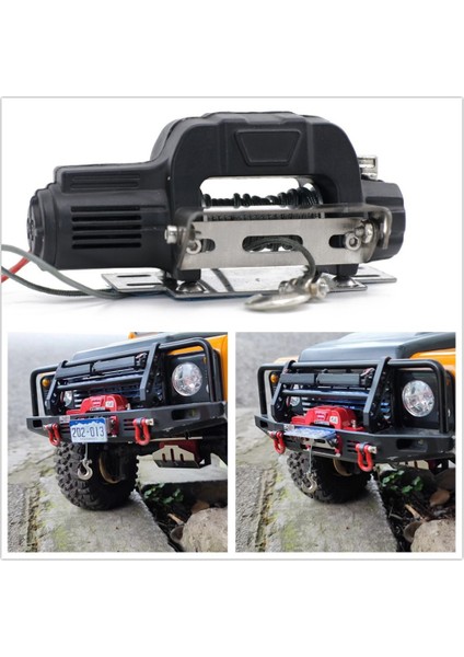 Rc Araba Vinç Plaka Montaj Çerçevesi Tutucu 90° Ayarlanabilir Eksenel SCX10 Traxxas Trx4 1/10 Rc Paletli Araba Parçaları (Yurt Dışından) fırsatları