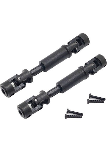 2 Adet Metal Çelik Tahrik Mili Cvd 1/18 Fms Eazyrc Rochobby Toyota Fj Cruiser Patriot Katana Rc Araba Yükseltme Parçaları, 1 (Yurt Dışından)
