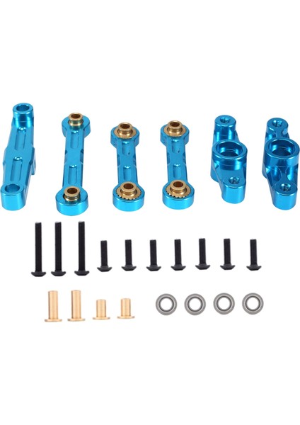 Alüminyum Bilyalı Rulman Krank Direksiyon Montaj Bağlantı Seti Tamiya TT02 Tt-02 TT-02D 1/10 Rc Drift Araba Parçaları,1 (Yurt Dışından)