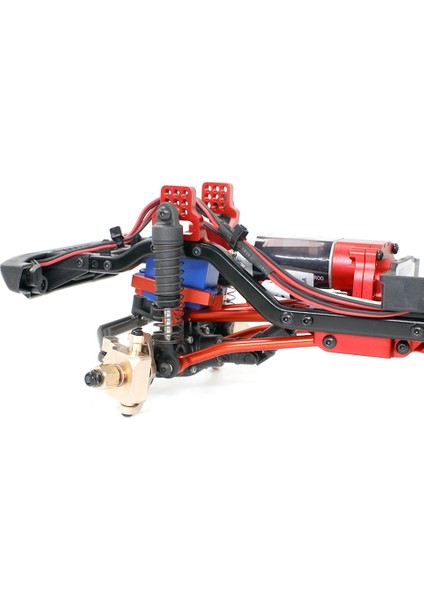 Metal Yüksek Gümrükleme Süspansiyon Bağlantı Seti 9749 Traxxas TRX4M 1/18 Rc Paletli Araba Yükseltme Parçaları Aksesuarları, 2 (Yurt Dışından)