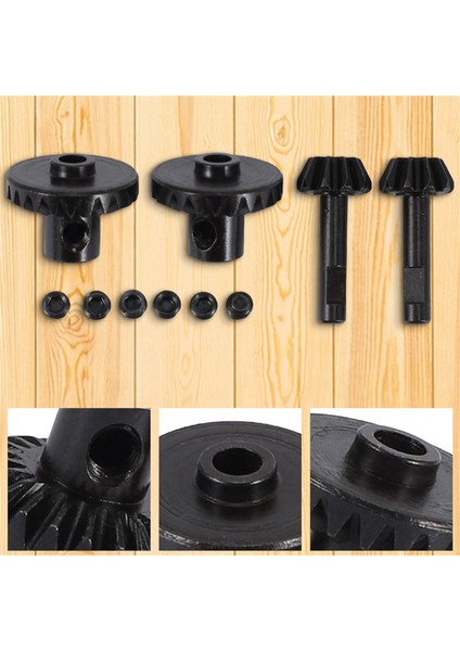 Rc Araba Metal Yedek Parça Yükseltme Metal Ön ve Arka Aks Dişli Mili Tahrik Dişli Seti Wpl B1 B14 B16 B24 C14 C24 Mükemmel Değiştirmeye Uyuyor (Yurt Dışından)