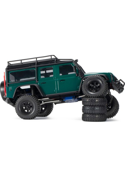 Adet Paslanmaz Çelik Yüksek Boşluk Süspansiyon Bağlantı Çubuğu Seti 9749 Traxxas TRX4M Trx4-M 1/18 Rc Araba Yükseltme Parçaları (Yurt Dışından)