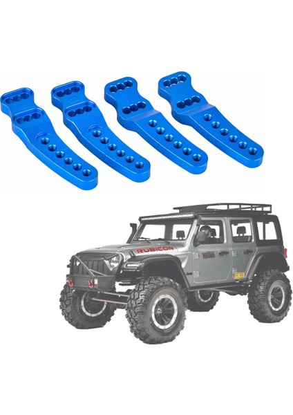 Yikong YK4102 YK4103 YK4082 Metal Ayarlanabilir Şok Kulesi Şok Dağı 1/8 1/10 Rc Paletli Araba Yükseltme Parçaları, Mavi (Yurt Dışından)