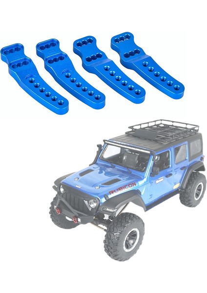 Yikong YK4102 YK4103 YK4082 Metal Ayarlanabilir Şok Kulesi Şok Dağı 1/8 1/10 Rc Paletli Araba Yükseltme Parçaları, Mavi (Yurt Dışından)
