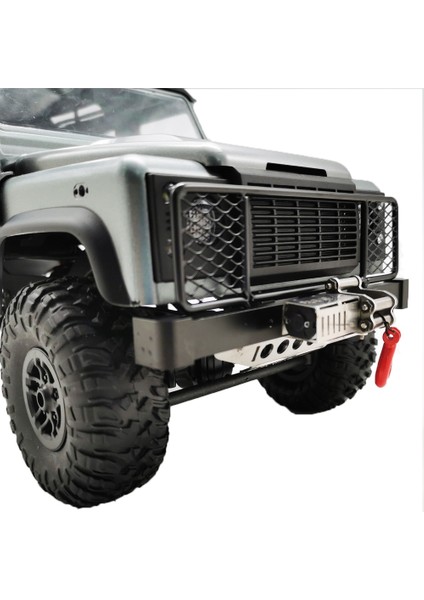 Mn Modeli Için 1:12 D90 D91 D99S Rc Araba Yedek Parçaları Yükseltme Metal Ön Zırh Koruma Görevlisi (Yurt Dışından)