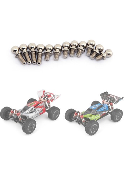 12 Adet Metal M3 Altıgen Başlı Vidalar Wltoys 144001 144002 124016 124017 124018 124019 Rc Araba Yedek Parça Aksesuarları (Yurt Dışından)