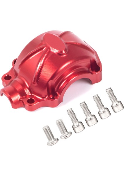 Metal Cnc Ön Şanzıman Kapağı Traxxas Sınırsız Desert Racer Udr 1/7 Rc Araba Yükseltme Parçaları, Kırmızı (Yurt Dışından)
