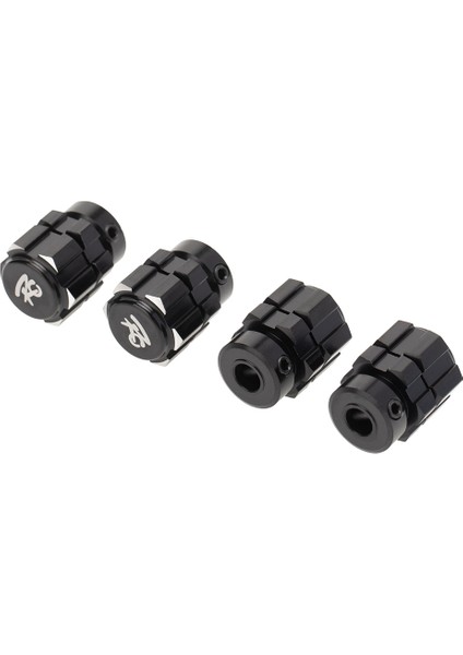 4 Adet 17MM Altıgen Somun Adaptörü Kamalı Tekerlek Hub Uzatma Birleştirici 1/10 Traxxas E-Revo Zırvesı Rc Araba Parçaları, Siyah (Yurt Dışından)