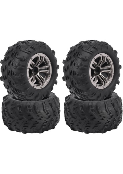4 Adet 80X45MM Lastik Jant Lastiği Hosim Xinlehong Q901 Q902 Q903 9130 9136 9137 9138 1/16 Rc Araba Yedek Parçaları (Yurt Dışından)