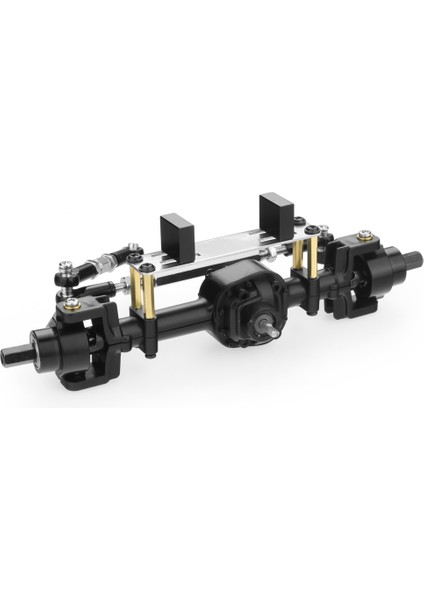Metal Servo Sabit Montaj Braketi Kiti Mn D90 D91 D99S MN99S 1/12 Rc Kamyon Araba Yükseltme Parçaları Aksesuarları, Siyah (Yurt Dışından)