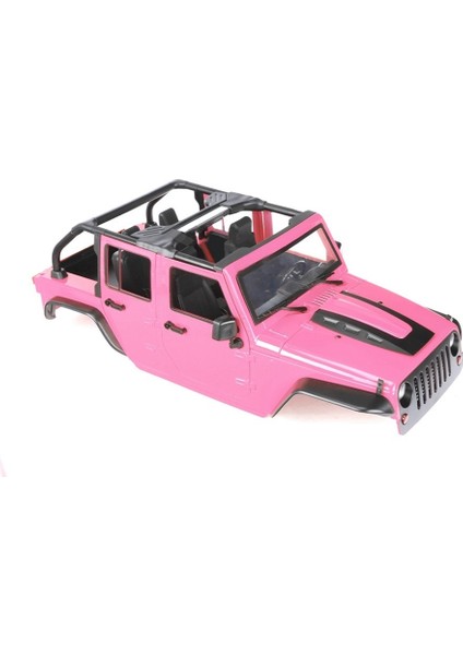 Motor Kapağı Kaputu Hava Girişi Dekorasyon Eksenel SCX10 Jeep Wrangler Rubicon Gövde Kabuğu 1/10 Rc Paletli Araba Parçaları, 4 (Yurt Dışından)
