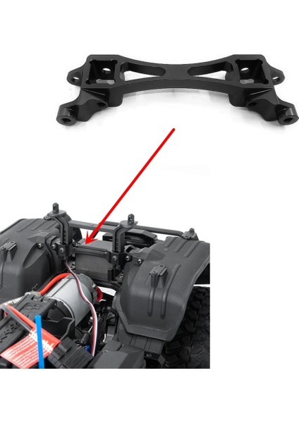 Metal Rc Araba Gövde Sonrası Montaj Kabuk Ayağı Sabitleme Braketi Traxxas Trx4 Trx-4 1/10 Rc Paletli Araba Yükseltme Parçaları, 1 (Yurt Dışından) fiyatları