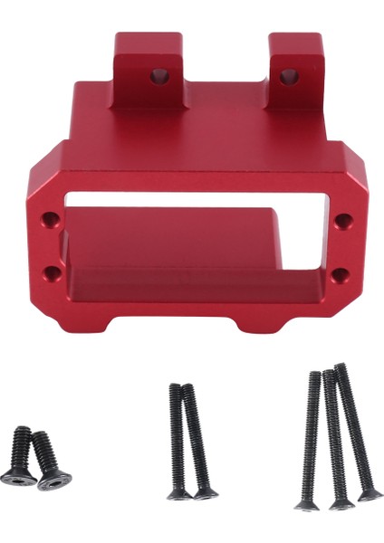 Metal Servo Sabitleme Kaidesi 1/8 Traxxas Kızak 95076-4 Rc Araba Yükseltme Parçaları Aksesuarları, Kırmızı (Yurt Dışından)
