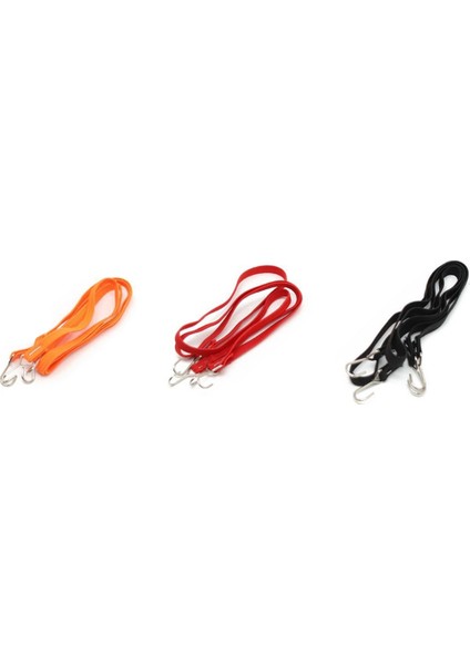 Adet Elastik Çatı Bagaj Rafı Halat Süslemeleri Askı 1/10 Rc Paletli Araba Eksenel SCX10 Traxxas Trx4 RC4WD D90 CC01,3 (Yurt Dışından)