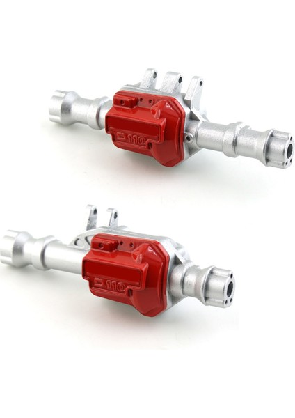 2 Adet Metal Ön ve Arka Aks Muhafazası Diferansiyel Kapaklı 300G Traxxas Trx4 1/10 Rc Paletli Araba Yükseltme Parçaları, 2 (Yurt Dışından)