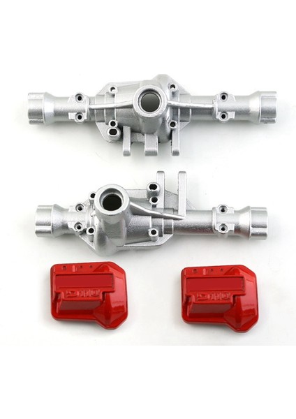 2 Adet Metal Ön ve Arka Aks Muhafazası Diferansiyel Kapaklı 300G Traxxas Trx4 1/10 Rc Paletli Araba Yükseltme Parçaları, 2 (Yurt Dışından)