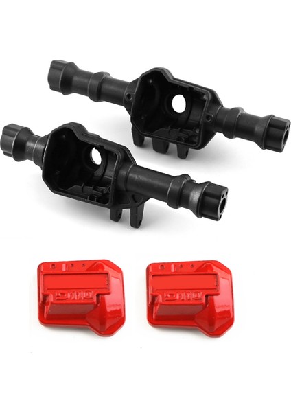 2 Adet Metal Ön ve Arka Aks Muhafazası Diferansiyel Kapaklı 300G Traxxas Trx4 1/10 Rc Paletli Araba Yükseltme Parçaları, 2 (Yurt Dışından)