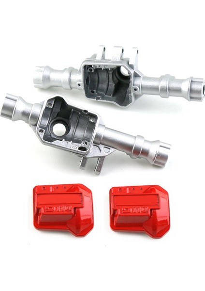 2 Adet Metal Ön ve Arka Aks Muhafazası Diferansiyel Kapaklı 300G Traxxas Trx4 1/10 Rc Paletli Araba Yükseltme Parçaları, 2 (Yurt Dışından)